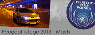 Peugeot miesiąca - Luty 2016