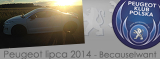 Peugeot miesiąca - Lipiec 2014