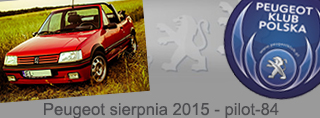 Peugeot miesiąca - Sierpień 2015