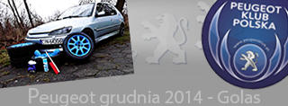 Peugeot miesiąca - Grudzień 2014